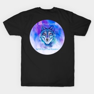 Spirit Wolf of the misty mountain T-Shirt